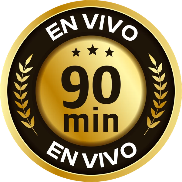 En vivo · 90 minutos